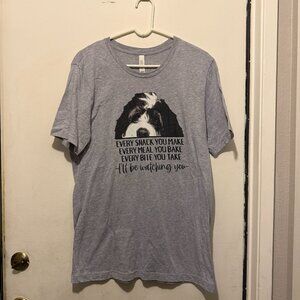 Every snack you make Every meal you bake Bernadoodle T-Shirt Size L